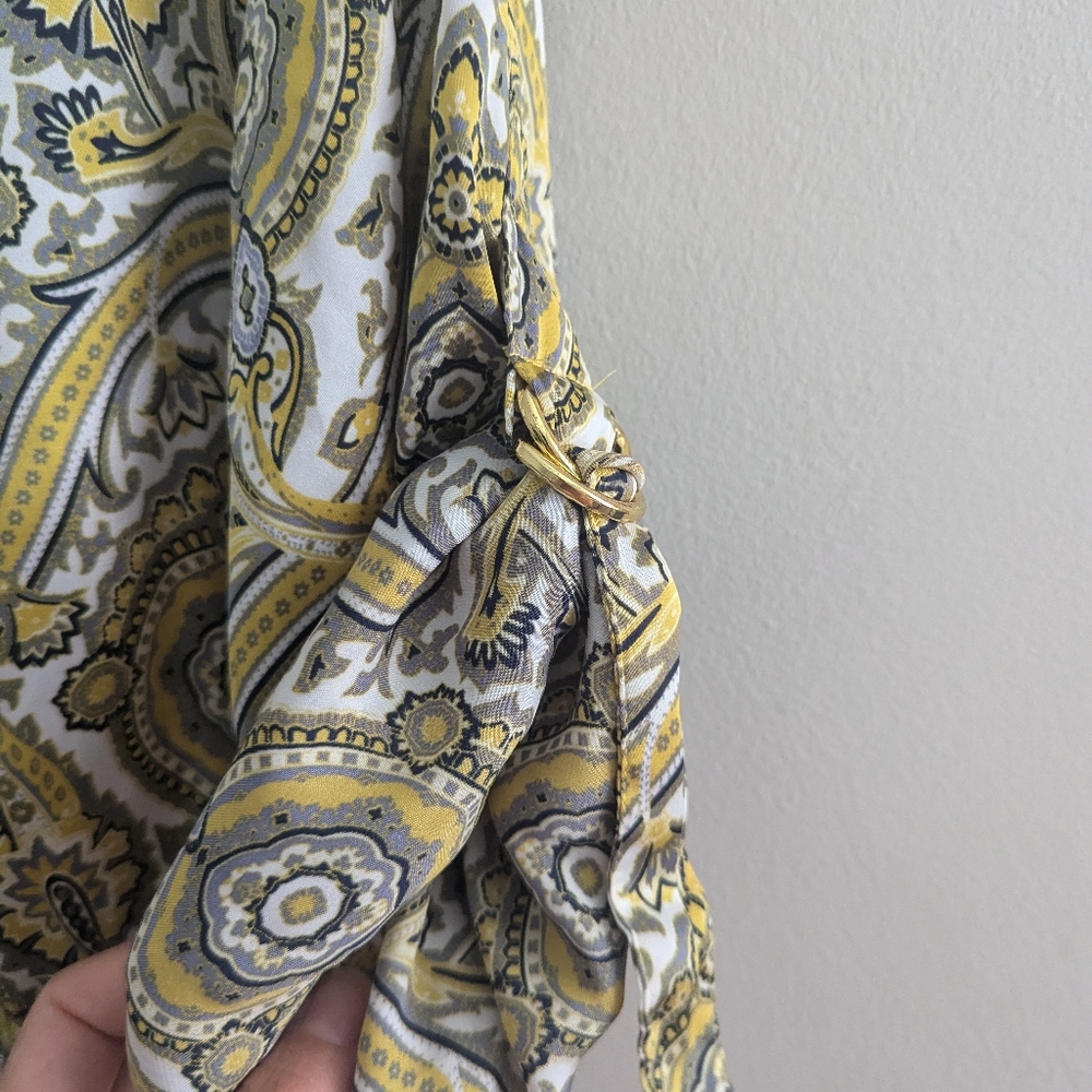Michael Kors Pattern Polyester Top - Picture 7 of 8